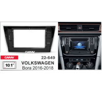 Переходная рамка CARAV 22-649 10.1" VOLKSWAGEN Bora 2016-2018