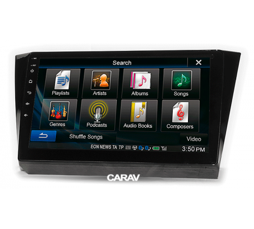 Переходная рамка CARAV 22-649 10.1 VOLKSWAGEN Bora 2016-2018