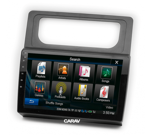 Переходная рамка CARAV 22-1543 10.1 VOLKSWAGEN Caddy 2004-2015