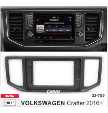 Переходная рамка CARAV 22-785 10.1" VOLKSWAGEN Crafter 2016+