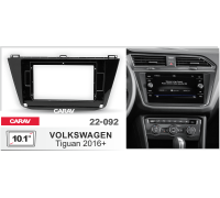 Переходная рамка CARAV 22-092 10.1" VOLKSWAGEN Tiguan (2016+)
