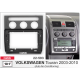 Переходная рамка CARAV 22-593 10.1 VOLKSWAGEN Touran (2003-2010) С климатом Черная