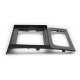 Переходная рамка CARAV 22-1588 10.1 VOLKSWAGEN Touran (2011-2015) С климатом Черная