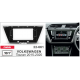 Переходная рамка CARAV 22-661 10.1 VOLKSWAGEN Touran (2015-2020) Черная глянц