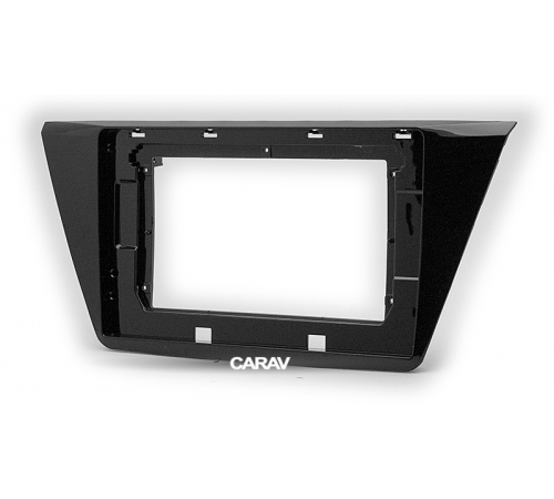 Переходная рамка CARAV 22-661 10.1 VOLKSWAGEN Touran (2015-2020) Черная глянц