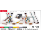 CARAV 16-123 OEM-AND RENAULT 2015+ /Питание + Динамики + Камера + Руль+ CANBUS / Ver.1 / HiWorld