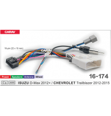 CARAV 16-174 OEM-AND ISUZU D-Max 2012+ / CHEVROLET Trailblazer 2012-2015 /Power + Speakers + Antenna + Wheel/