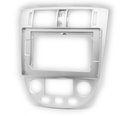 Переходная рамка 10.1 CHEVROLET Lacetti, Nubira, Optra 2004-2008; Aveo 2004-2006 SUZUKI Forenza, Verona 2004-2008 BUICK Excelle 2004-2008 HOLDEN Viva (JF) 2005-2009 RAVON Gentra 2016+ DAEWOO Gentra 2013-2015 с климатом серая