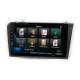 Переходная рамка MAZDA (3) 2004-2008 Axela 2006-2008 (с крепежом) 9 черная