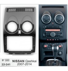 Переходная рамка 9" NISSAN Qashqai 2007-2014 J10