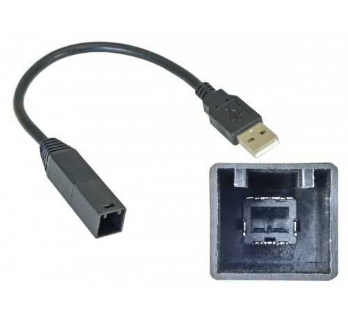 USB-переходник TOYOTA 2012-2019 для подключения магнитолы к штатному разъему USB Incar USB TY-FC104