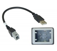 USB-переходник TOYOTA 2019+ для подключения магнитолы к штатному разъему USB Incar USB TY-FC105