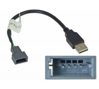 USB-переходник KIA, HYUNDAI для подключения магнитолы к штатному разъему USB Incar USB HY-FC101